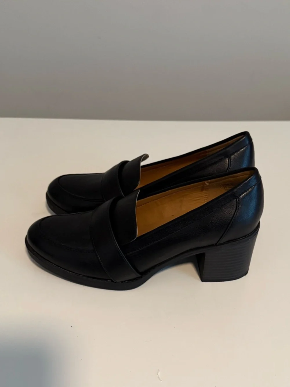 Black Penny Loafers - Picture 2 of 7